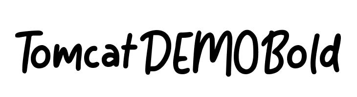 Tomcat DEMO Bold  免费字体下载