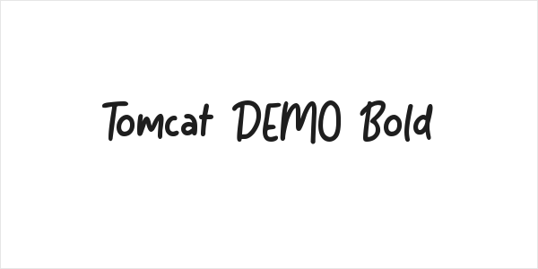 Tomcat DEMO Bold Logo