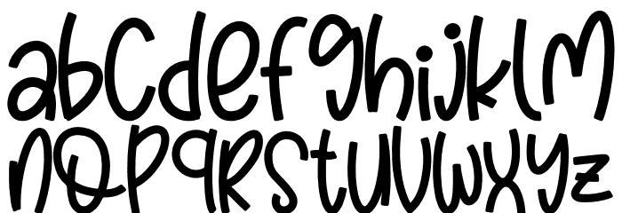 Tomcat Likely Font LOWERCASE