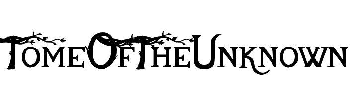TomeOfTheUnknown  Descarca Fonturi Gratis
