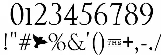 TomeOfTheUnknown Font OTHER CHARS