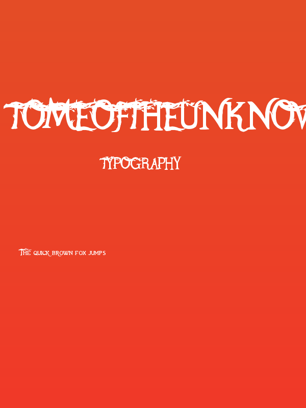 TomeOfTheUnknown Poster