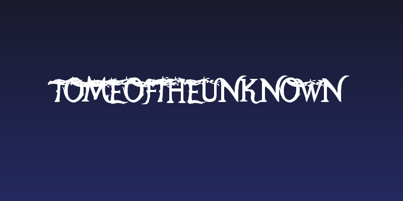 TomeOfTheUnknown Social Header