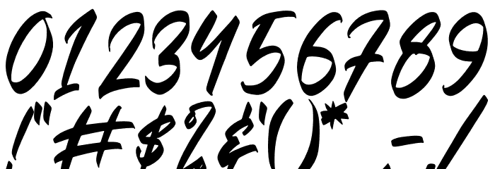 Tomihesta Font OTHER CHARS