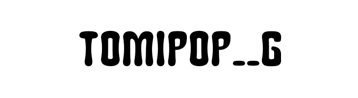 Tomipop__G  font caratteri gratis