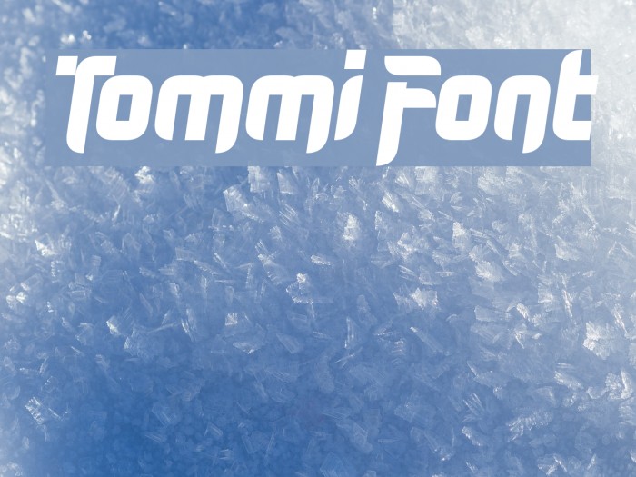 Tommi Font examples
