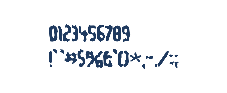 TommyGun-Regular Other Characters