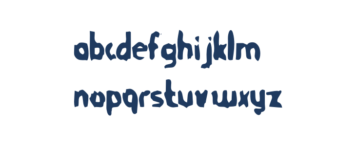 TommyGun-Regular Lowercase