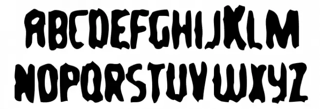TommyGun Schriftart Groß