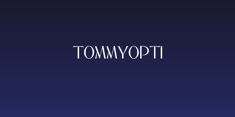 TommyOpti Social Header