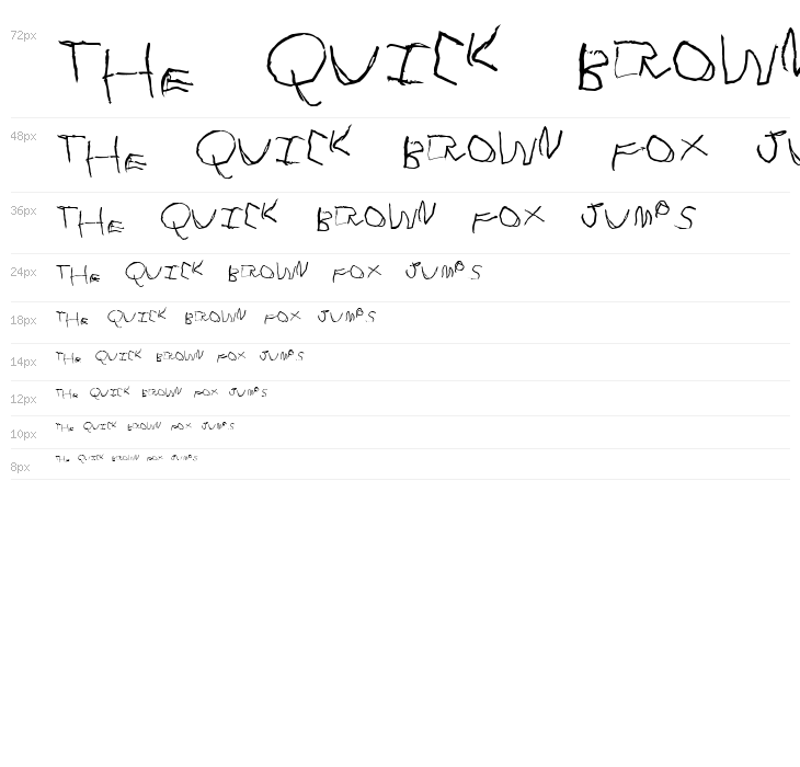 Tommy's First Alphabet Waterfall