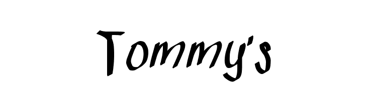 Tommy's Font