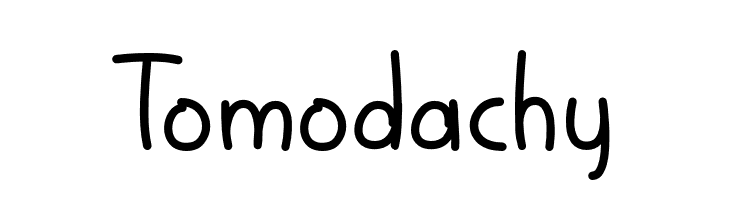 Tomodachy Font