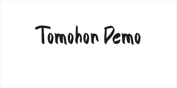 Tomohon Demo Logo