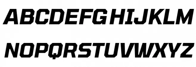 Tomorrow Bold Italic Fuentes MAYÚSCULAS