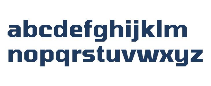 Tomorrow Bold Lowercase