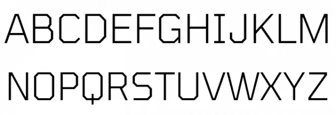 Tomorrow Light Шрифта ВЕРХНИЙ