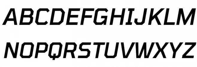 Tomorrow Medium Italic Fuentes MAYÚSCULAS