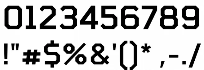 Tomorrow Medium Font OTHER CHARS