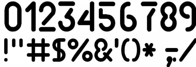 Tomorrow People Font OTHER CHARS