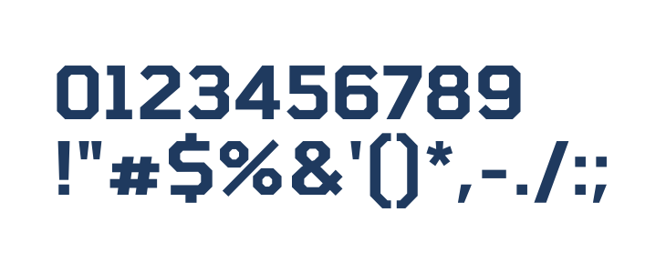 Tomorrow SemiBold Other Characters
