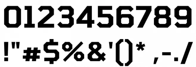 Tomorrow SemiBold Font OTHER CHARS