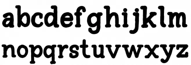 Tompkins DEMO Bold Font LOWERCASE