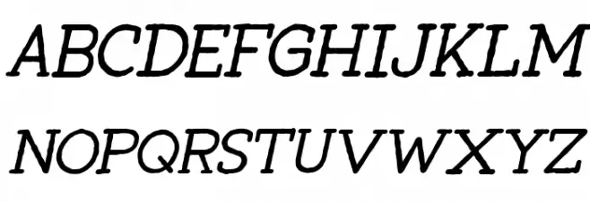 Tompkins DEMO Italic 字体 大写