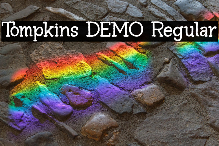 Tompkins DEMO Regular Example 2