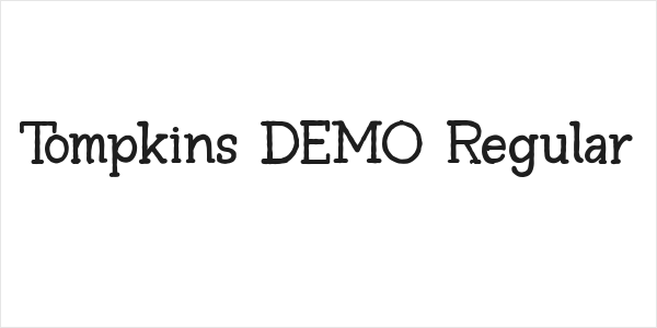 Tompkins DEMO Regular Logo