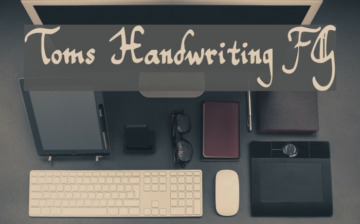 Toms Handwriting FG Example 3