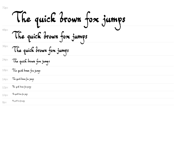 Toms Handwriting FG Waterfall