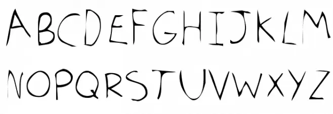 Tom's Handwriting Шрифта ВЕРХНИЙ