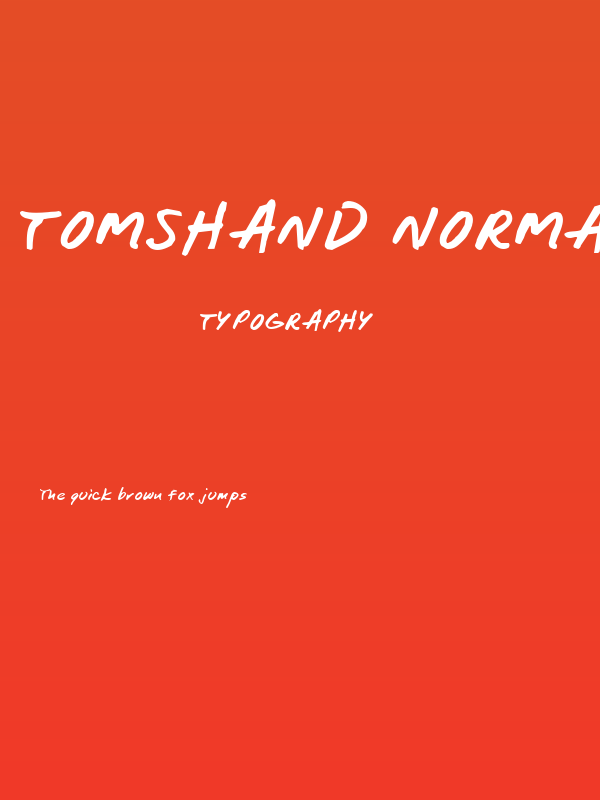 TomsHand Normal Poster