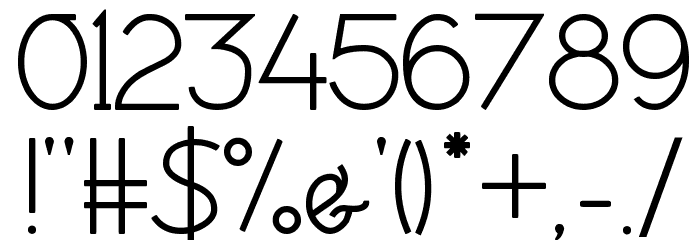 Tomsk Bold Font OTHER CHARS