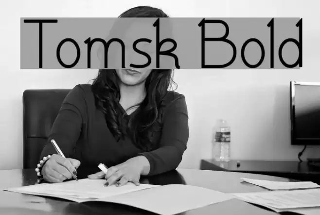 Tomsk Bold  examples