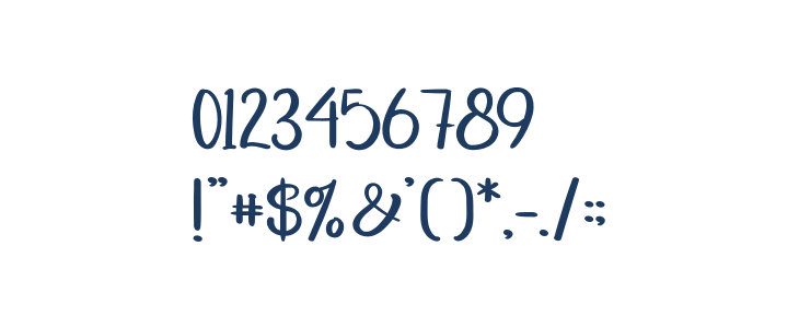 TomtomoRegular Other Characters