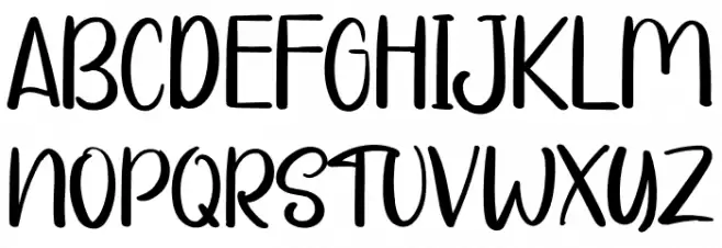 TomtomoRegular Schriftart Groß