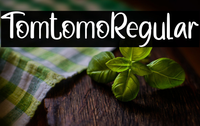 TomtomoRegular Example 2