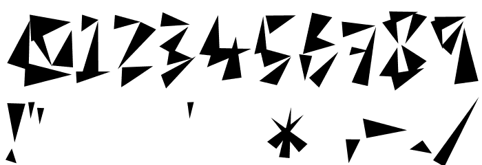 TonGaru Font OTHER CHARS