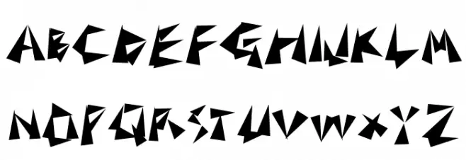 TonGaru Schriftart Groß