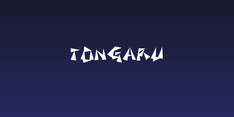 TonGaru Social Header