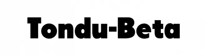 Tondu-Beta  Frei Schriftart Herunterladen