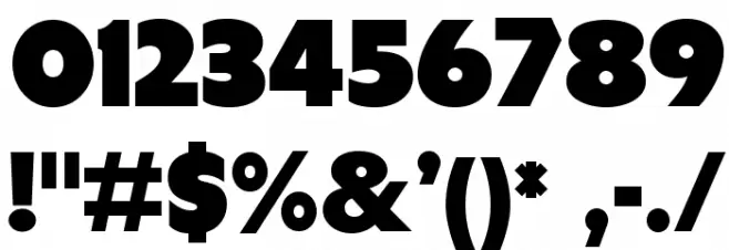 Tondu-Beta Font OTHER CHARS