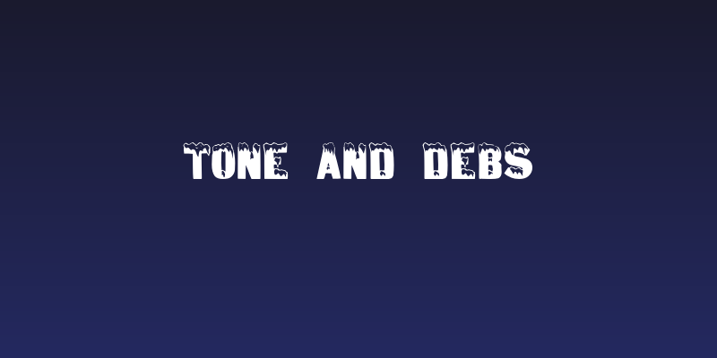 Tone And Debs Social Header