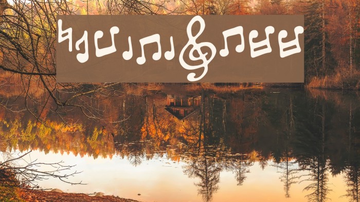 ToneDeafBB Font examples