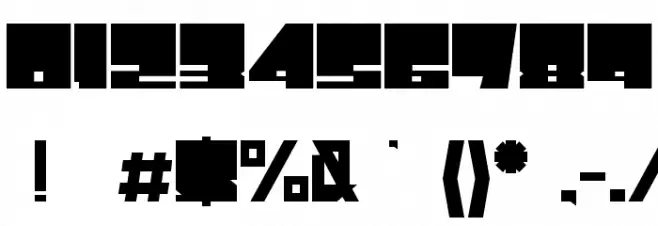 Tonelada Tonelada Font OTHER CHARS