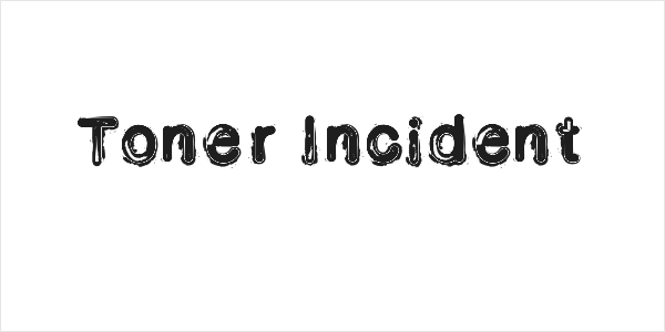 Toner Incident Logo