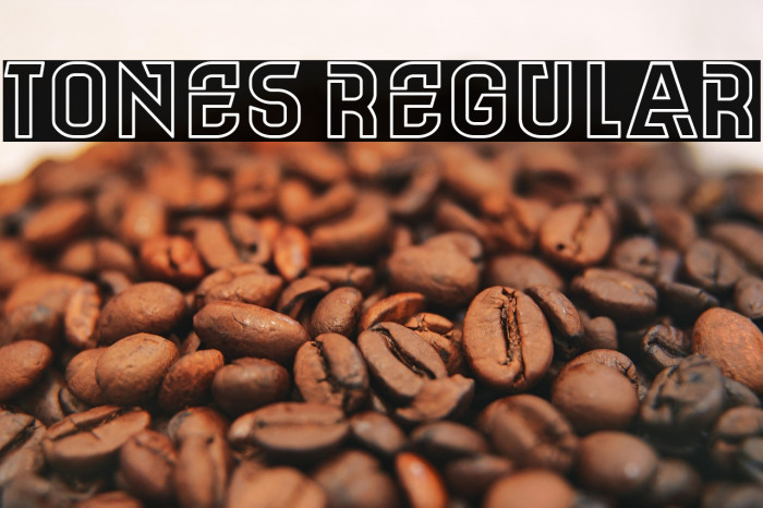 Tones Regular Example 1