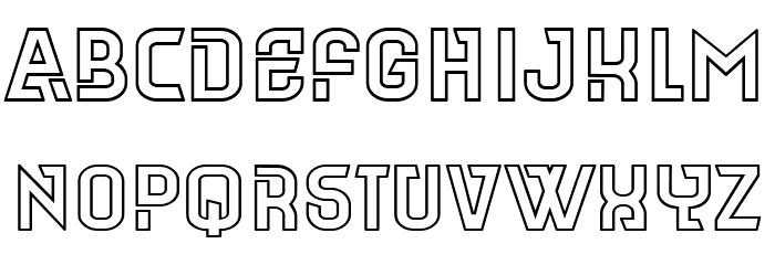 Tones Regular Font LOWERCASE